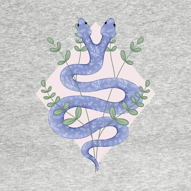 Floral snake by FoliumDesigns